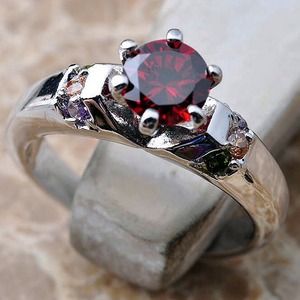 Multi-color Stone Ring