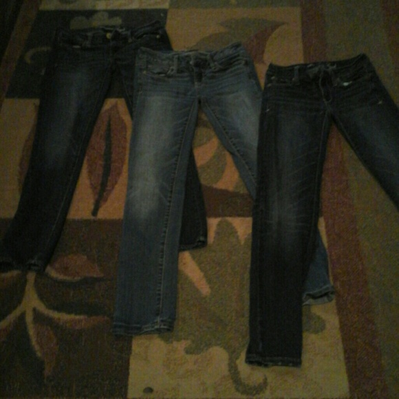 American Eagle jeans, lot of 3 or $8 per pair
