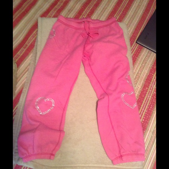 RESERVED for ashalee830 : PINK Capri sweatpants