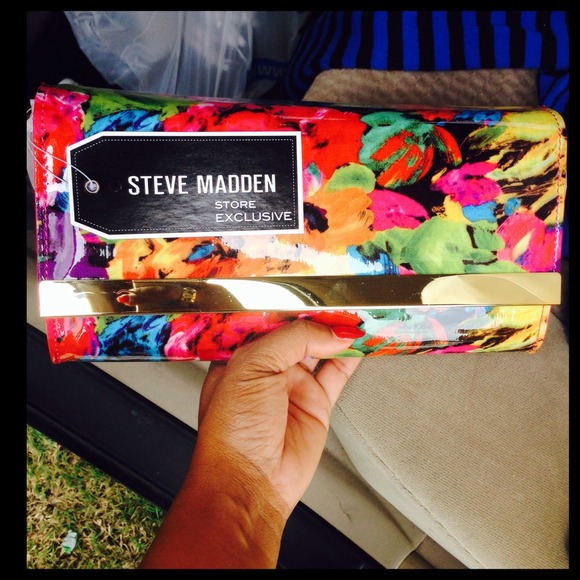 Steve Madden Clutches & Wallets - Steve Madden colorful clutch