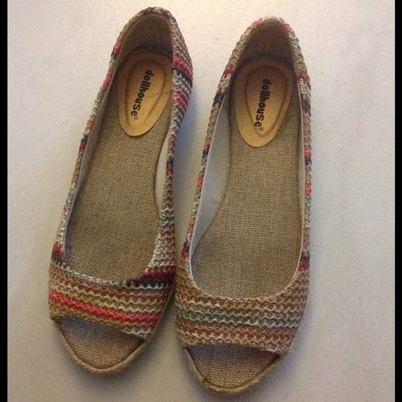 Dollhouse multi-colored flats