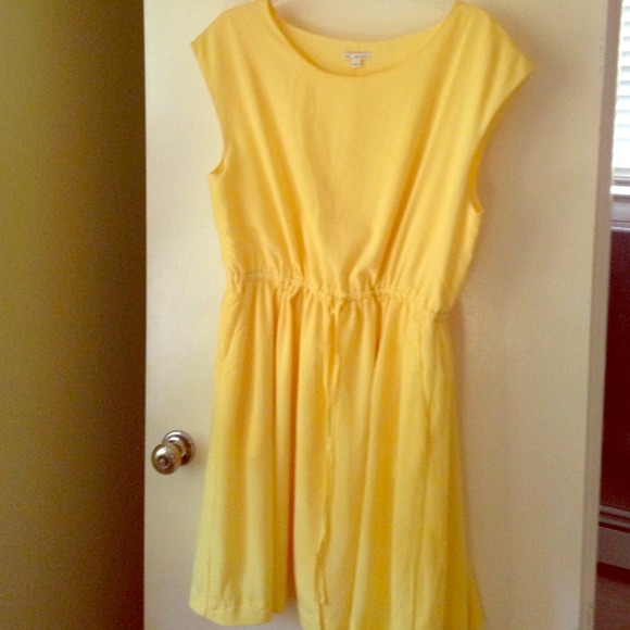 Yellow Gap Dress