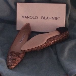Manolo Blahnik ballet flats-NIB