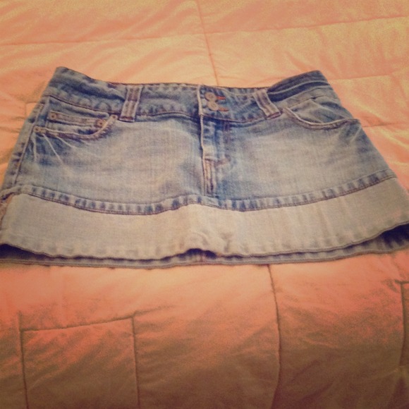 Denim skirt