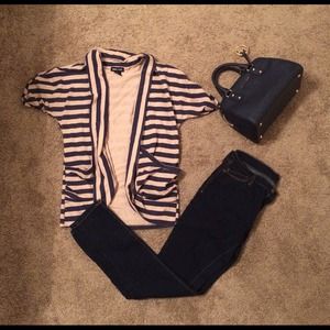 Short sleeve cardigan!