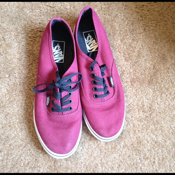 Marroon vans