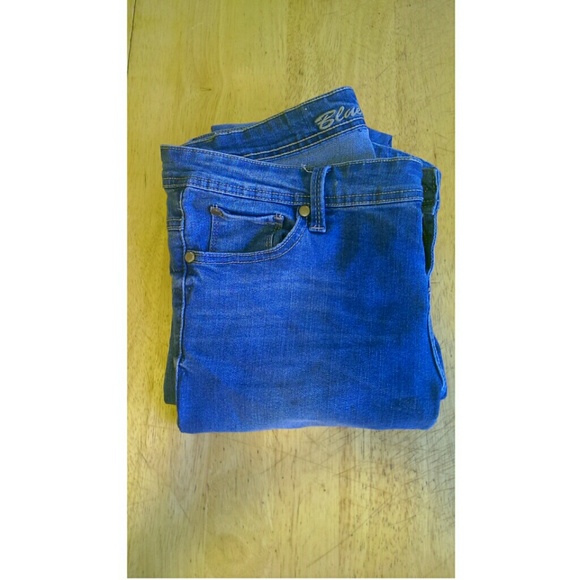 WetSeal Blue Asphalt Skinny Jeans (Long) 13