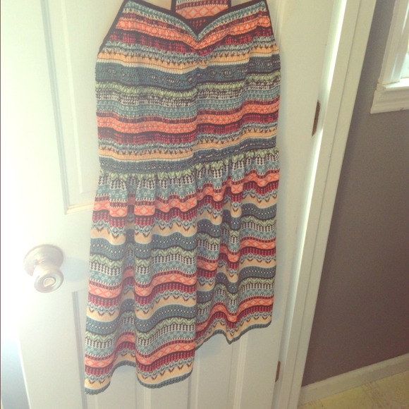 Tribal print dress