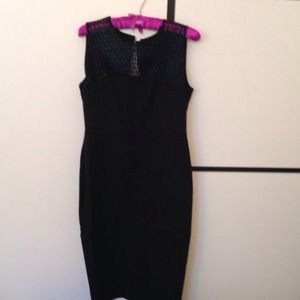 Roland mouret black IN DEMAND lace dress