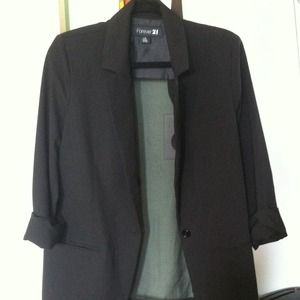 XXI Boyfriend Blazer w/ sheer back