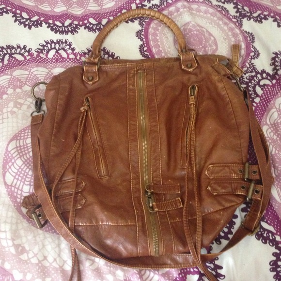 Deena and oozzy brown purse
