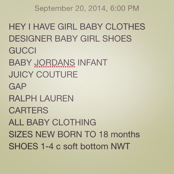 BABY GIRL CLOTHING SHOES