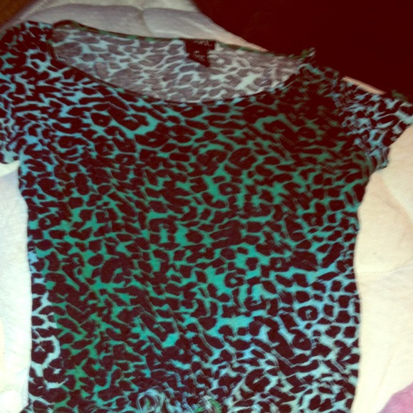 Cheetah print top