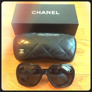 Black Chanel Sunglasses - Original Receipt Incl.