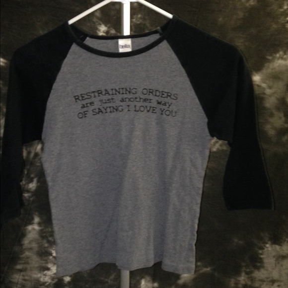 Vintage three quarter sleeve baseball shirt