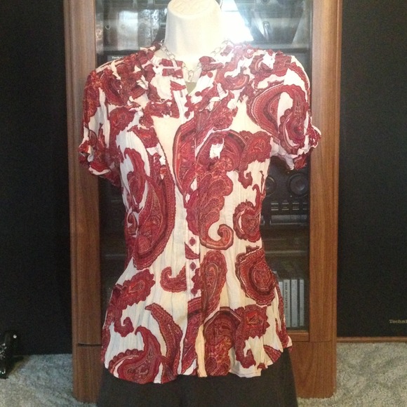 🆓Paisley Victorian Blouse