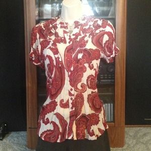 🆓Paisley Victorian Blouse