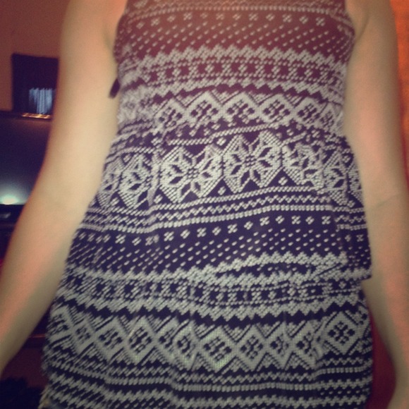 Strapless summer top