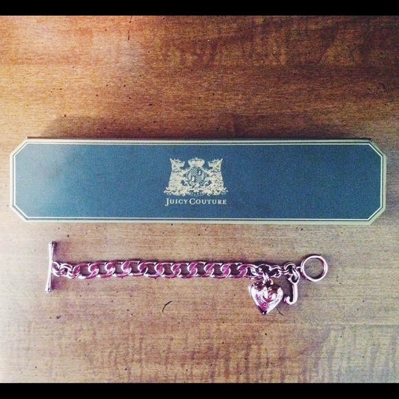 Juicy Couture Banner Heart Starter Bracelet
