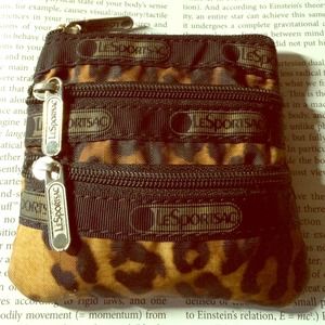 LeSportsac Leopard Change Pocket