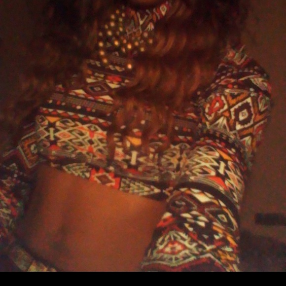 Printed half a shirt