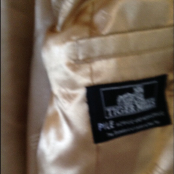 Faux Fur Jacket by Pamela McCoy. Size L - Picture 3 of 4