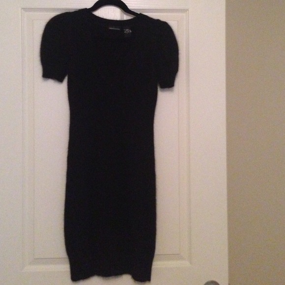 Moda international angora sweater dress