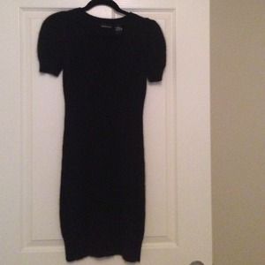 Moda international angora sweater dress