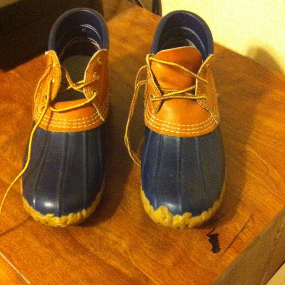 LL Bean duck boots