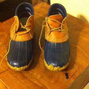 LL Bean duck boots