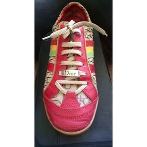 Christian Dior Rasta Sneakers Authentic! Like NEW!