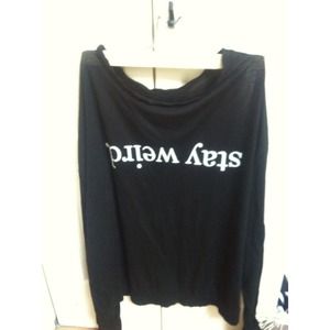 REDUCED Brandy Melville Stay Weird Long Sleeve