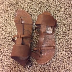 Sam Edelman sandals in saddle