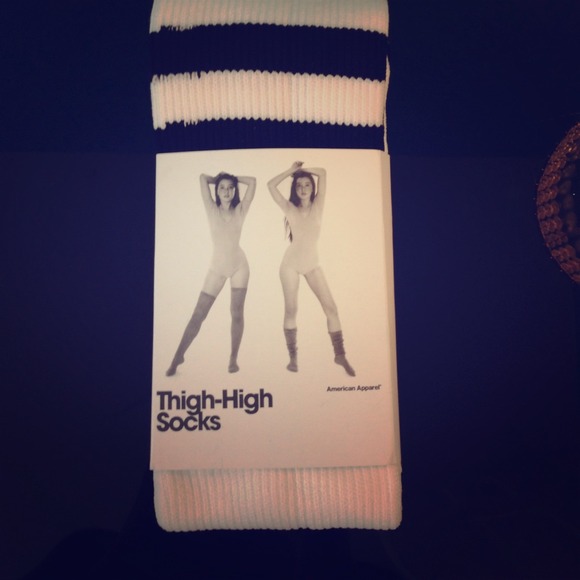 RESERVED American Apparel Thigh High Socks