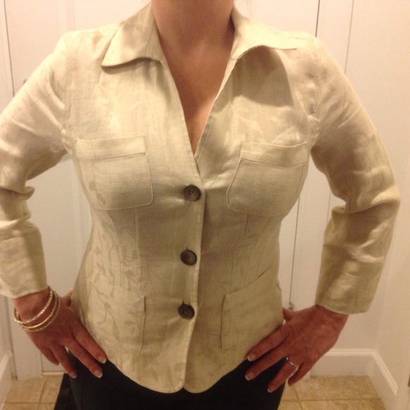 Jones New York Linen Jacket