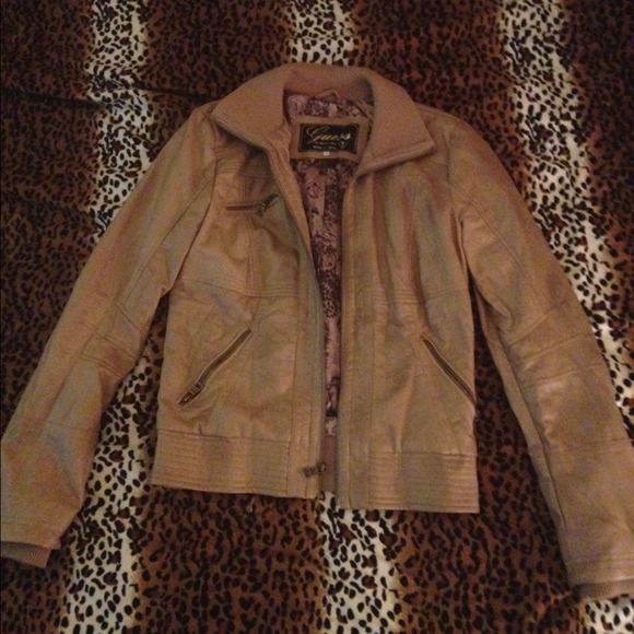 Guess leather jacket