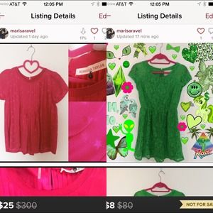 Bundle for @Kbc636  Rebecca Taylor + Green Lace