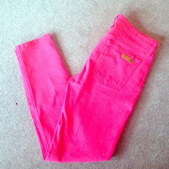 Pink "skinny fit" joes jeans size 30