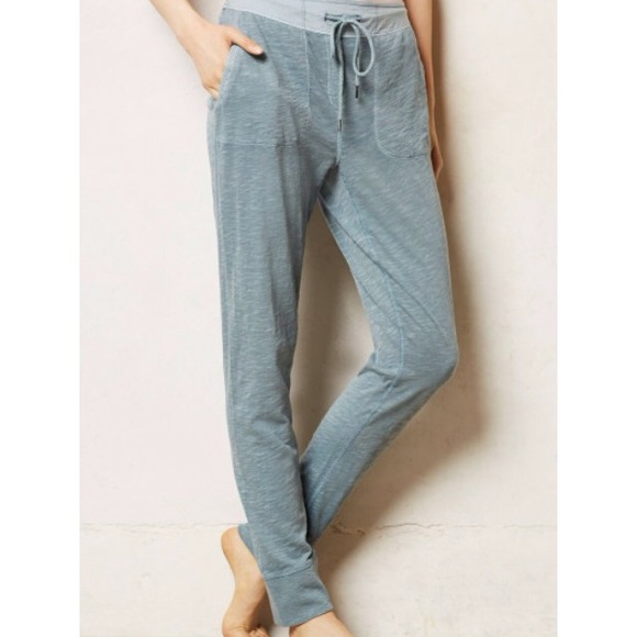 Anthropologie Pants - NWOT, Anthropologie Blue Tapered Joggers