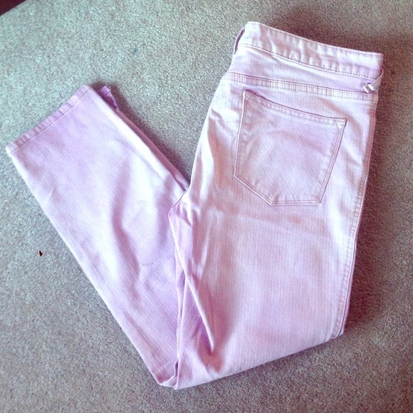 Free people lavender denim