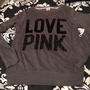 PINK by VS Grey Sweatshirt