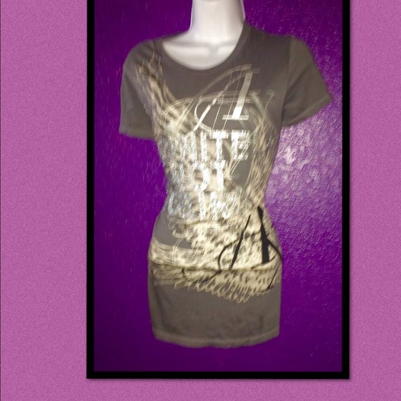 Grey Armani exchange shirt