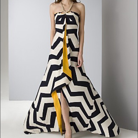 Diane von Furstenberg striped maxi dress