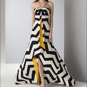 Diane von Furstenberg striped maxi dress