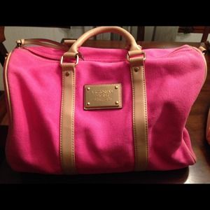 Hot Pink Victorias  Secret Carry on Luggage Bag