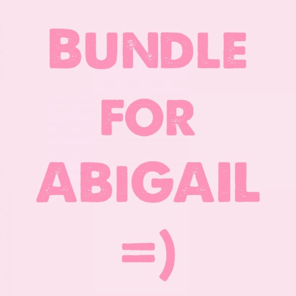 Great Bundle for Abigail!!