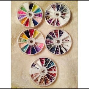 Nail art wheels