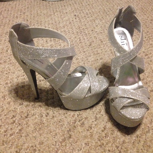 Sparkly tall heals