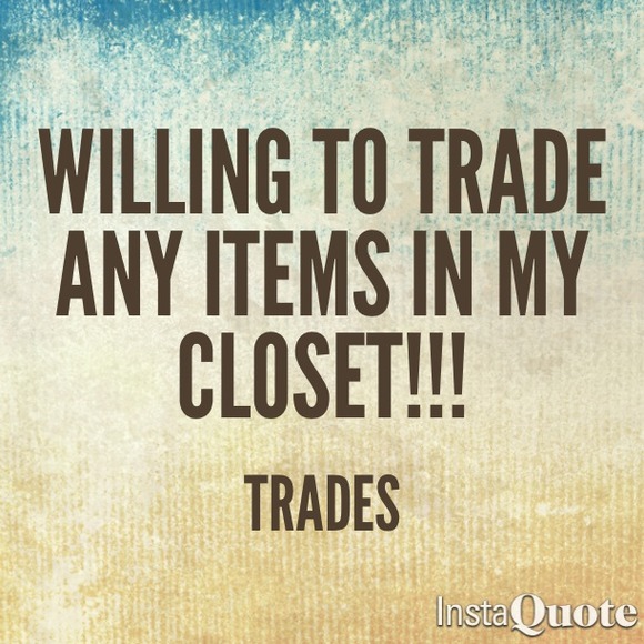 TRADES TRADES TRADES