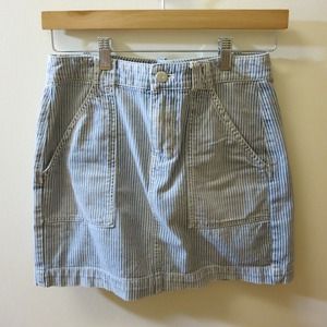 Madewell denim walker skirt - size 0